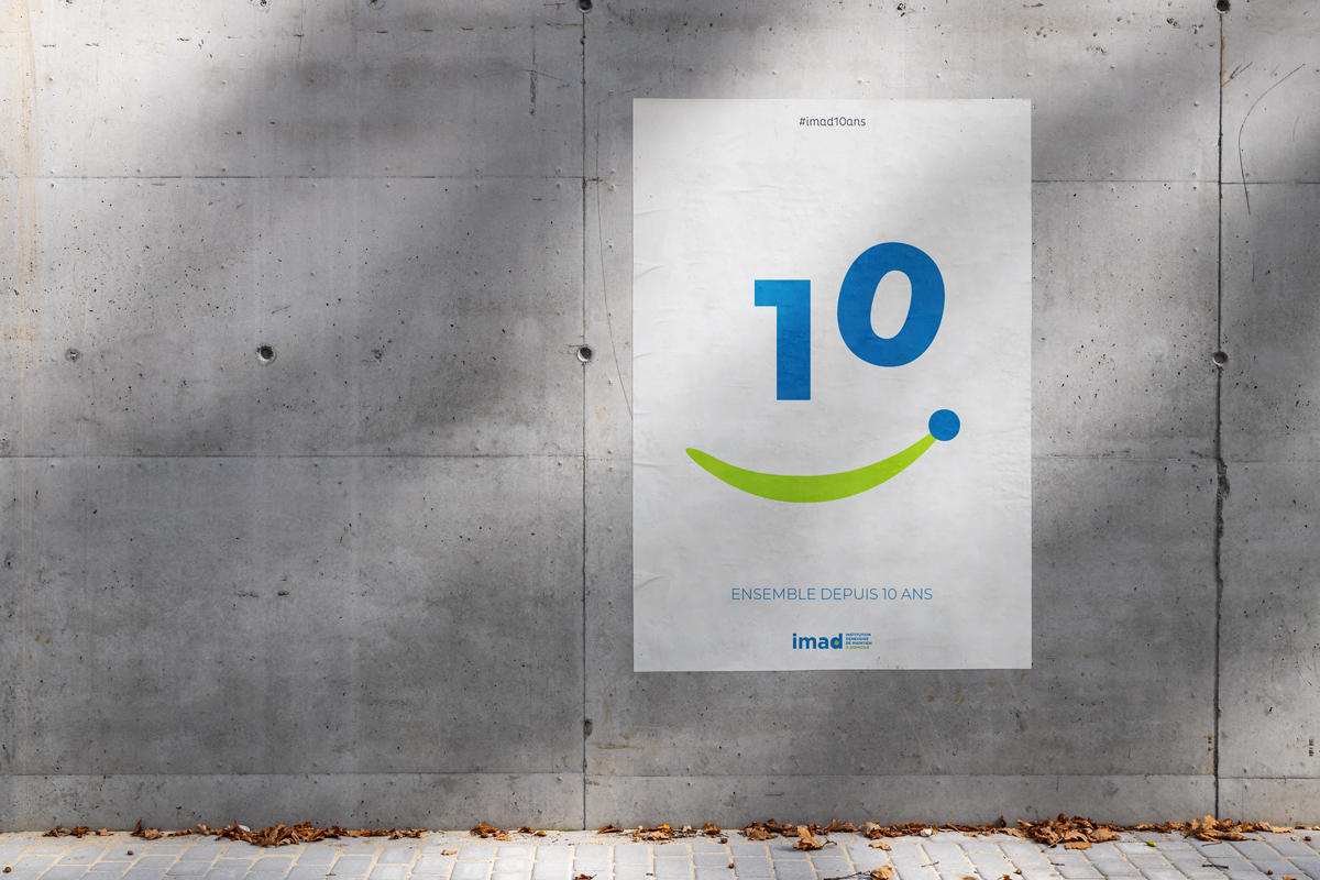 IMAD 10 ans • poster