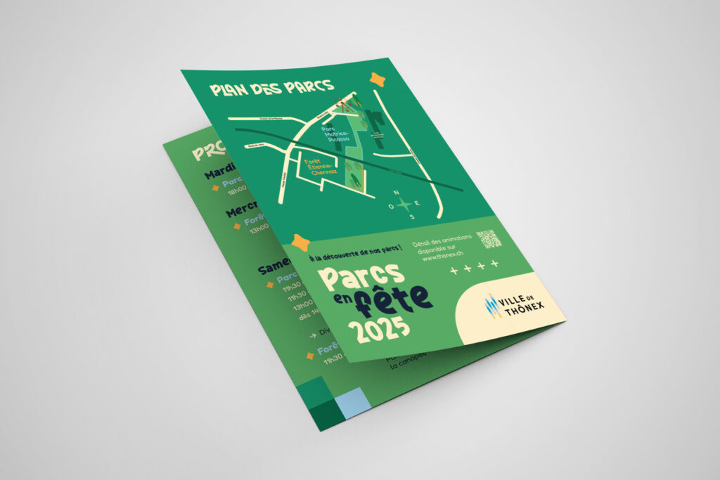 Dépliant Parcs en fête 2025