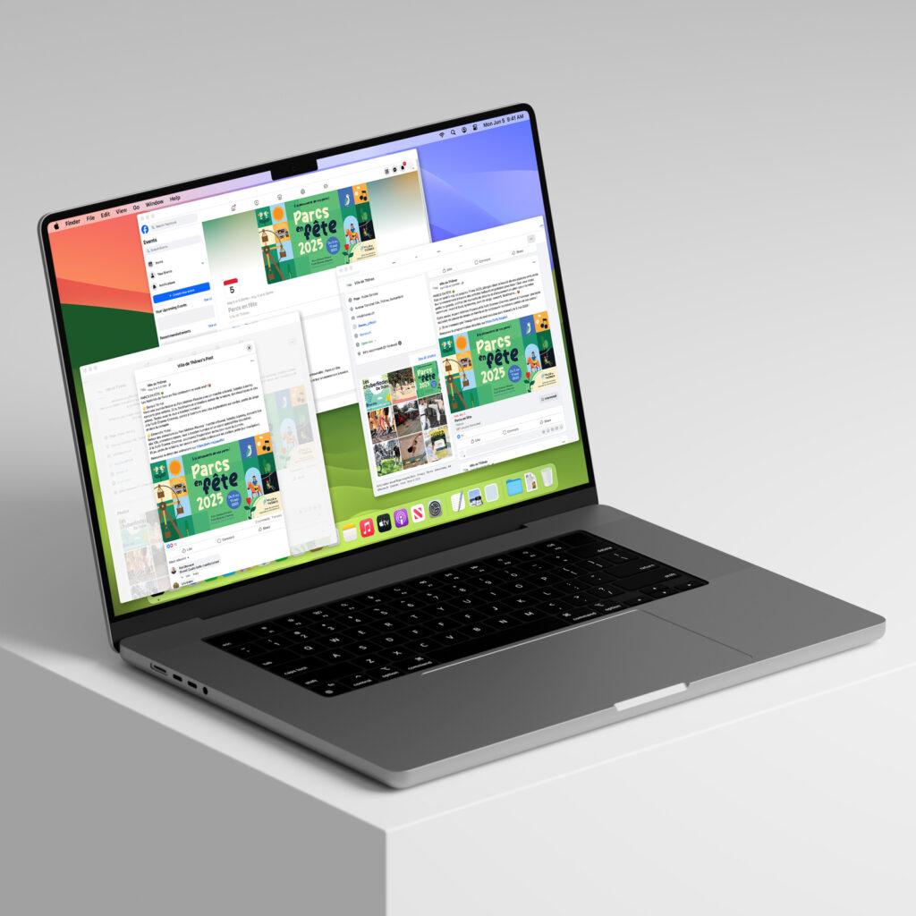 Parcs en fête 2025 - montage Facebook